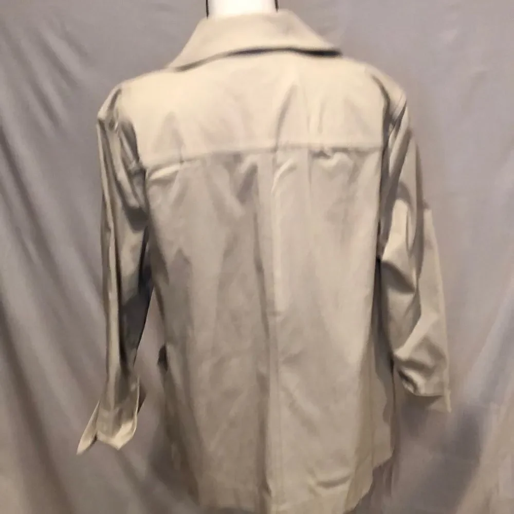 JM Collection Zip Front Jacket. Size… - Picture 3 of 6